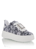 Sneakers Perla pitone / grau