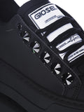 sneaker chunky stones schwarz / schwarz brillante