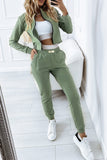 Damen-jogginganzüge dreiteiliges Milan Khaki