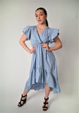Kleid in hellblau