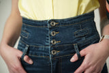 Jeans hoher Taille