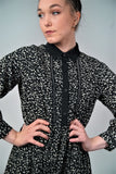 Langarm kleid, verschiedene farbe