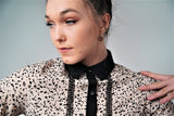 Langarm kleid, verschiedene farbe