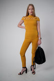 Jumpsuit Senfgelb