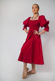Sommerkleid Ballonärmeln, verschiedene farbe